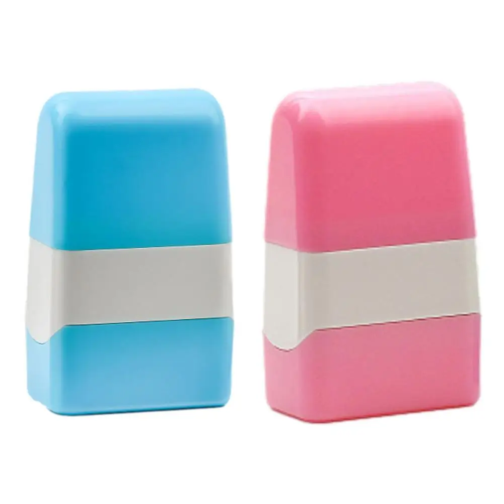 

Security Stamp Roller Privacy Seal Roller Type Cover Eliminator Seal Portable Self-Inking Identity Theft Protection Roller Stamp