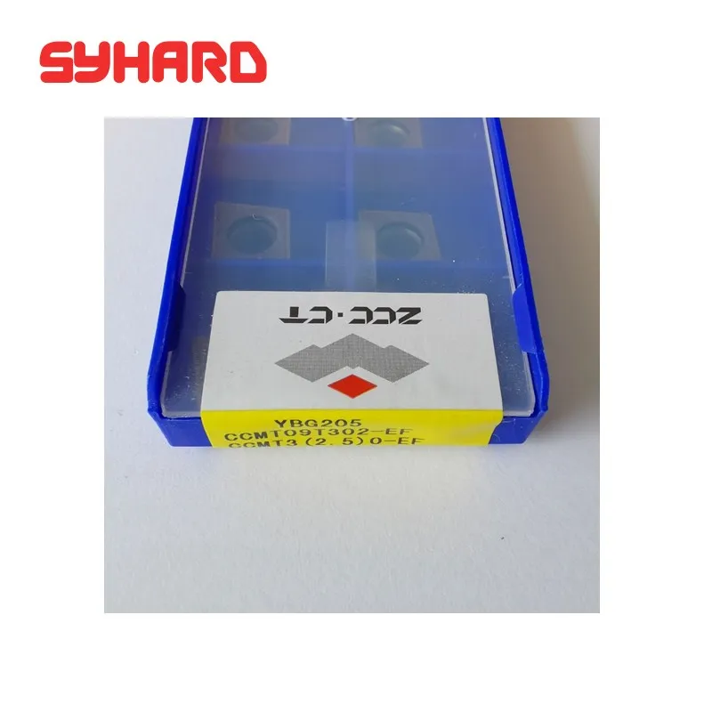 

10pcs/lot CCMT09T302-EF CCMT09T304-EF CCMT09T308-EF YBG205/YBG202 CNC Carbide Turning Inserts For Stainless Steel
