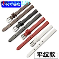 soft geunine leather watch band womens strap 6mm 8mm 10mm 13mm 15mm 17 mm small size width first layer cowhide watch bands belt