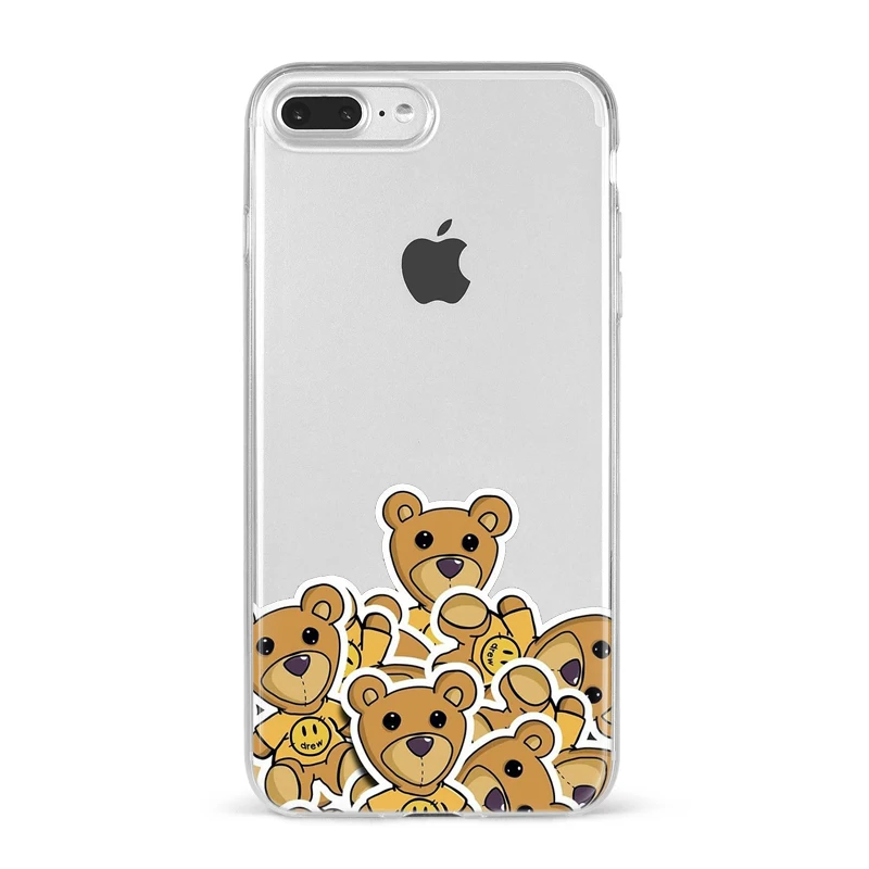 Мягкий силиконовый чехол для iphone 5, 5s, 6, 6s, 7, 7 plus, 8, 8 plus, X, XR, XS Max, 11 Pro, чехол для телефона со смайликом - Цвет: TPU