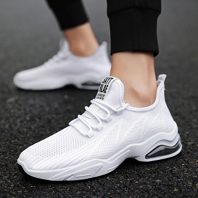 

Men's Fashion Sports Shoes Spring New Running Shoes Soft Sole Comfortable Air Cushion Sports Men's Shoes Breathable Men's Shoes