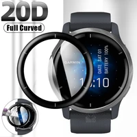 20d curved edge protective film for garmin venu venu 2 venu 2s smart watch with scale soft screen protector not glass