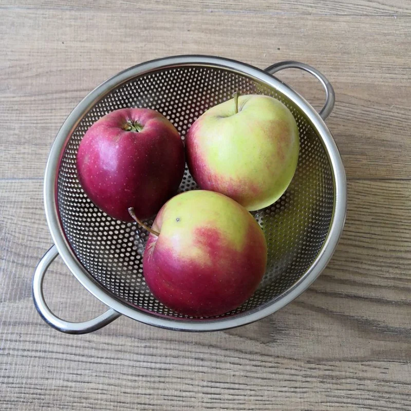 3 штуки из нержавеющей стали дуршлаг кухонный фильтр с ручками|Дуршлаги и сита| |