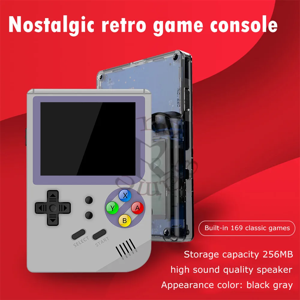 Игровая консоль с полным IPS экраном 2 8 дюйма RG99 169 игр карта 16/32 ГБ | Электроника