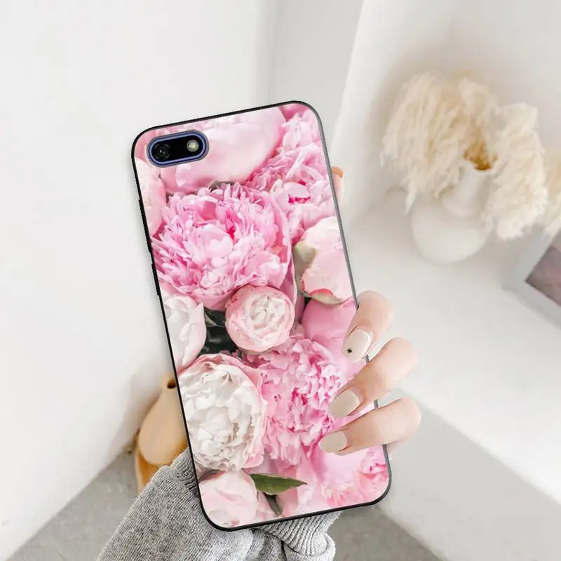 

Peonies Beautiful Flower Phone Case For Xiaomi 5 6 8 9 10 F1 X Se Lite Pro Note Mix 2 3 10 Cover