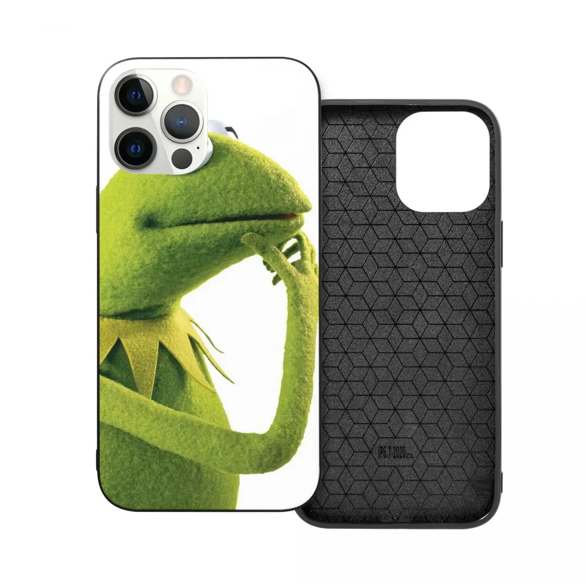 

Защитный чехол Kermit из поликарбоната и ТПУ для iPhone 12 11 Xs Xr X Pro Max Mini 7 8 Se2 Plus 6 6S