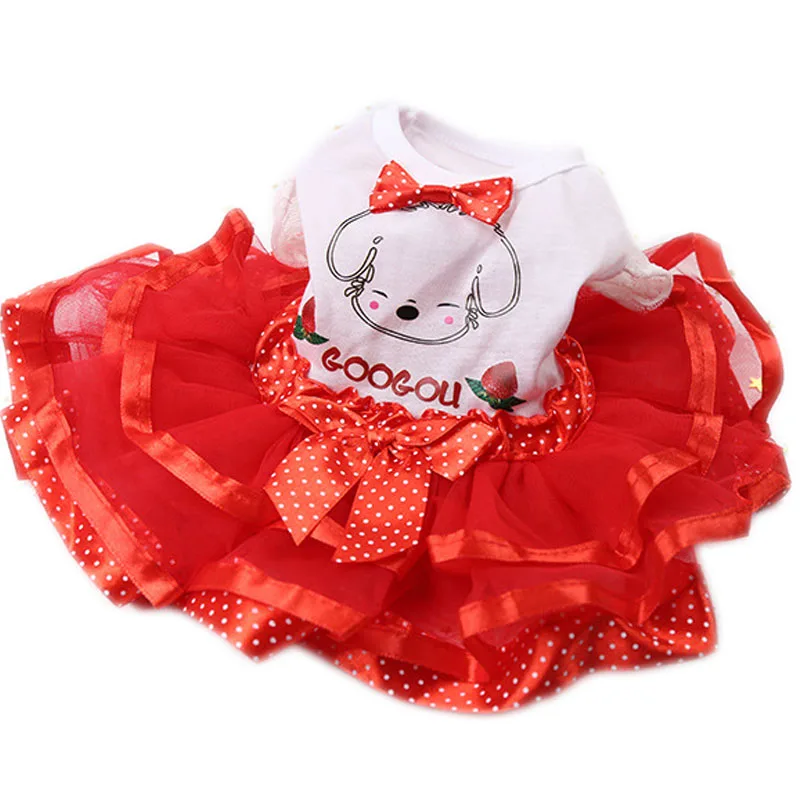 Милые платья для выпускного вечера Тюлевая юбка-пачка с принтом собаки