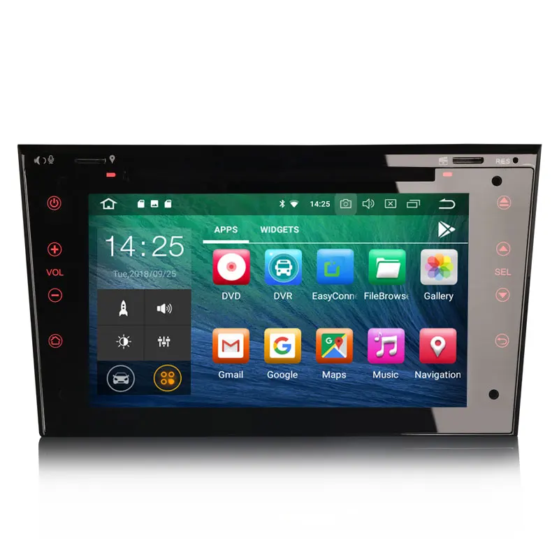 Erisin ES4873P 7 &quotAndroid 9 0 DAB + gps стерео для Vauxhall Opel Vivaro Astra Corsa D Zafira SatNav|Автомагнитолы| |