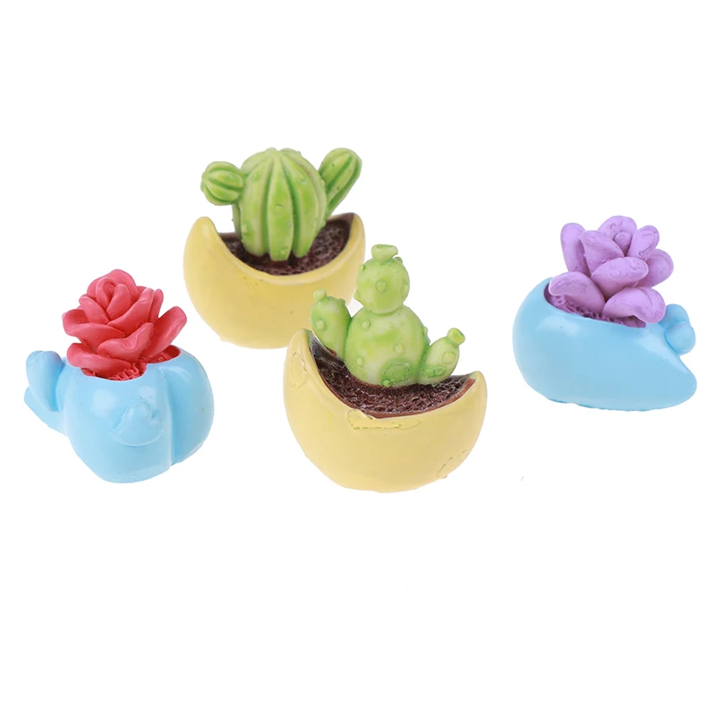 

Лидер продаж! Миниатюрное зеленое растение в горшке для кукольного домика в масштабе 1:12, 2 шт., миниатюрный кукольный домик, мебель, домашний ...