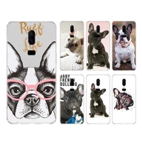 french bulldog dog case for redmi note 7 8 8t 9s cover for redmi note 9 10 pro max 10s 6 5 9t transparent printing coque