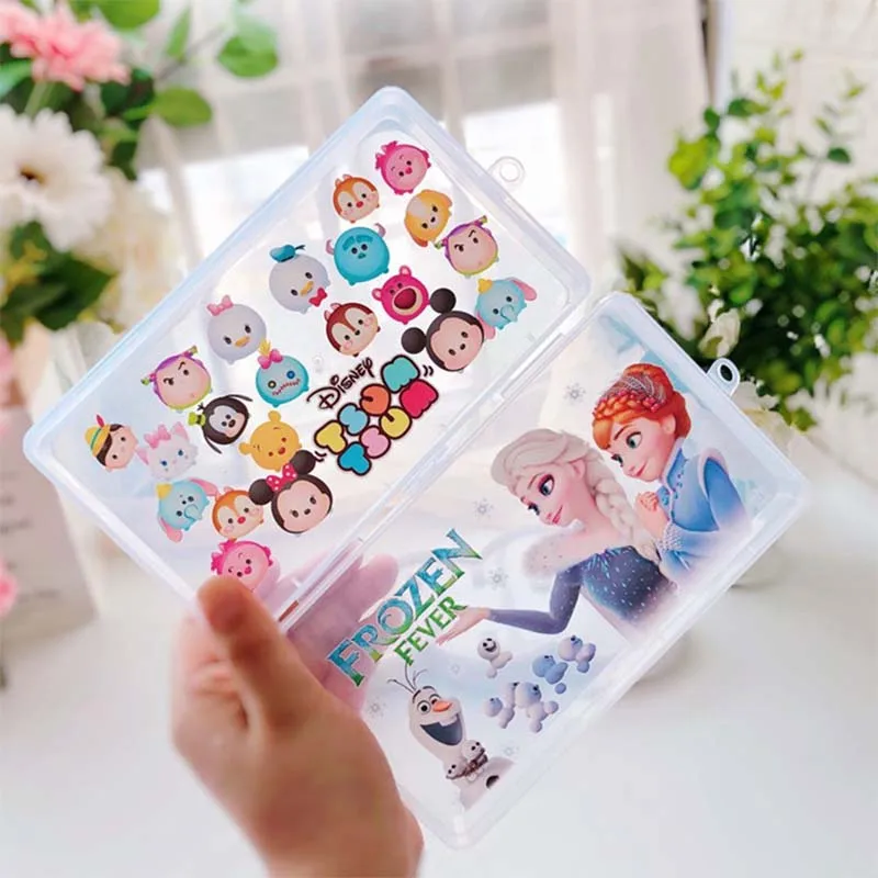 Marvel Disney Anime Face mask Storage Box Toy Story Woody Buzz Lightyear PP Mask Holder Portable Dust-Proof Gift |