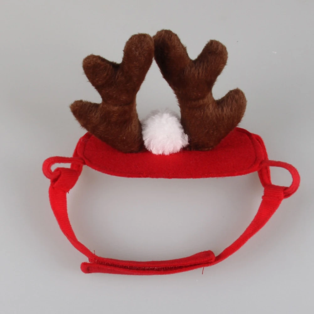 

Reindeer Cat Hat Comfortable Antler Headband for Christmas Pets Dress Up New Year Decoration Cats Accessories