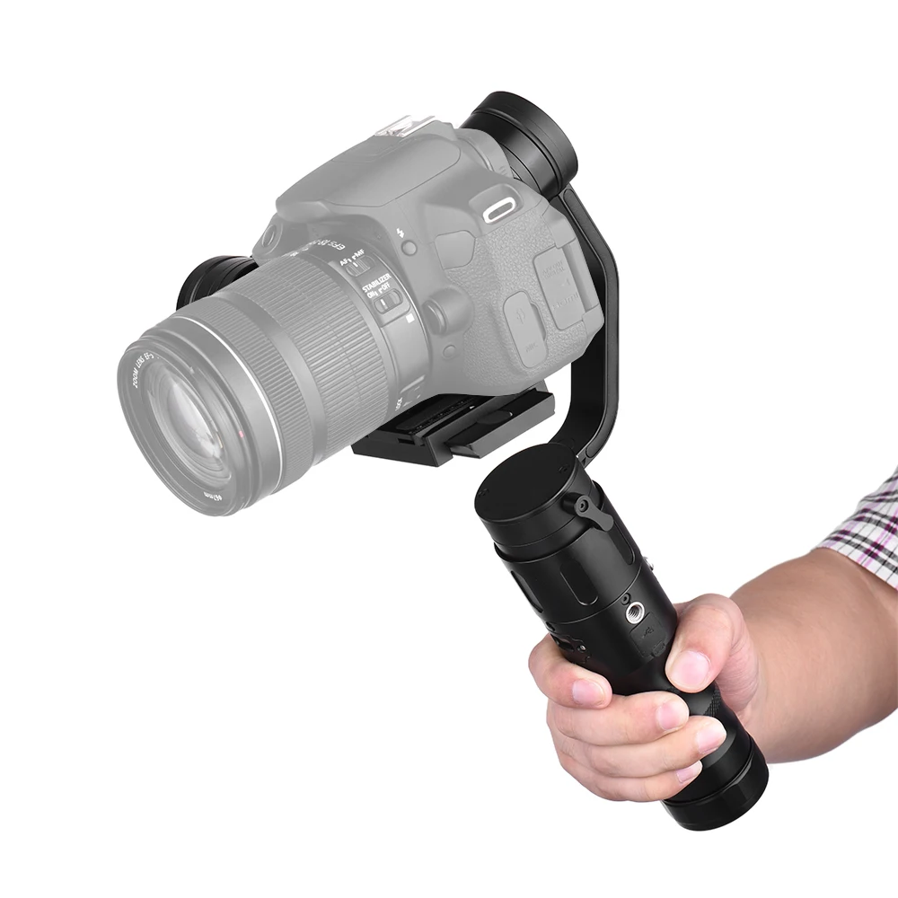 MS PRO 3 осевой ручной карданный Стабилизатор камеры Gyro 360 панорамная съемка для Canon