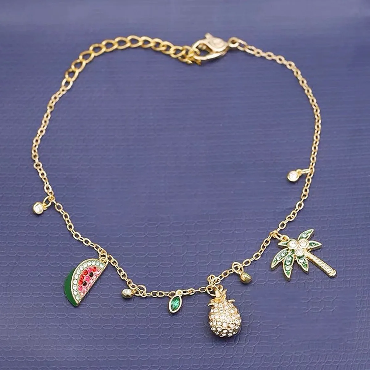 

ERIN High quality SWA new tropical palm fruit pineapple Bracelet