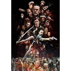 Алмазная вышивка сделай сам, Новое поступление, полная квадратная и круглая Алмазная 5d картина сделай сам, мозаика Ходячие мертвецы, украшение для дома FH065