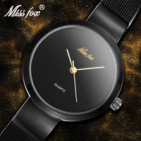missfox black women watch fashion simple causal quartz watches small dial elegant original wristwatch christmas present trending