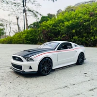 maisto 124 old 2014 ford mustang gt simulation alloy car model crafts decoration collection toy tools gift