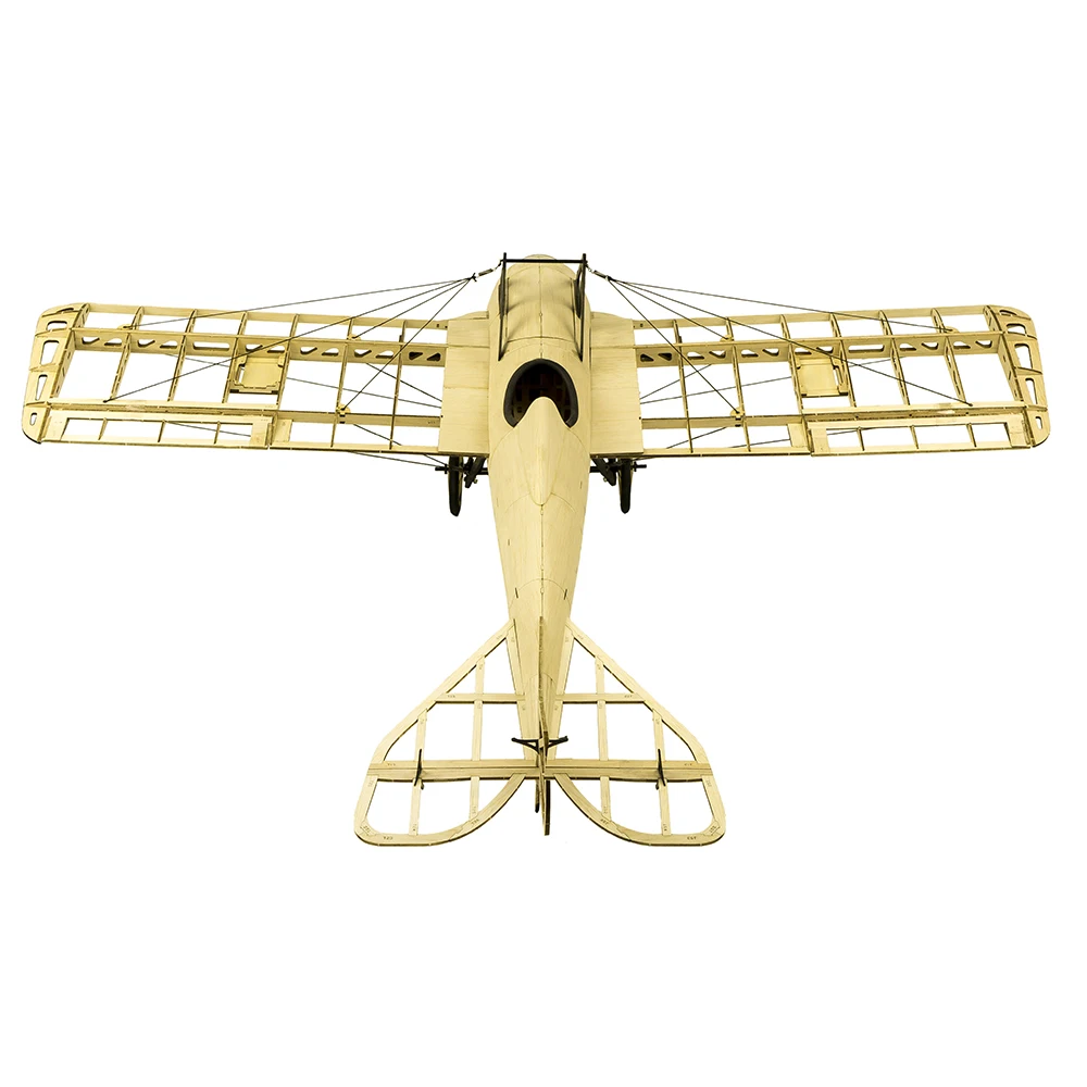 S2204 Balsa деревянный радиоуправляемый самолет 1000 мм Wingspan Электрический несобранный