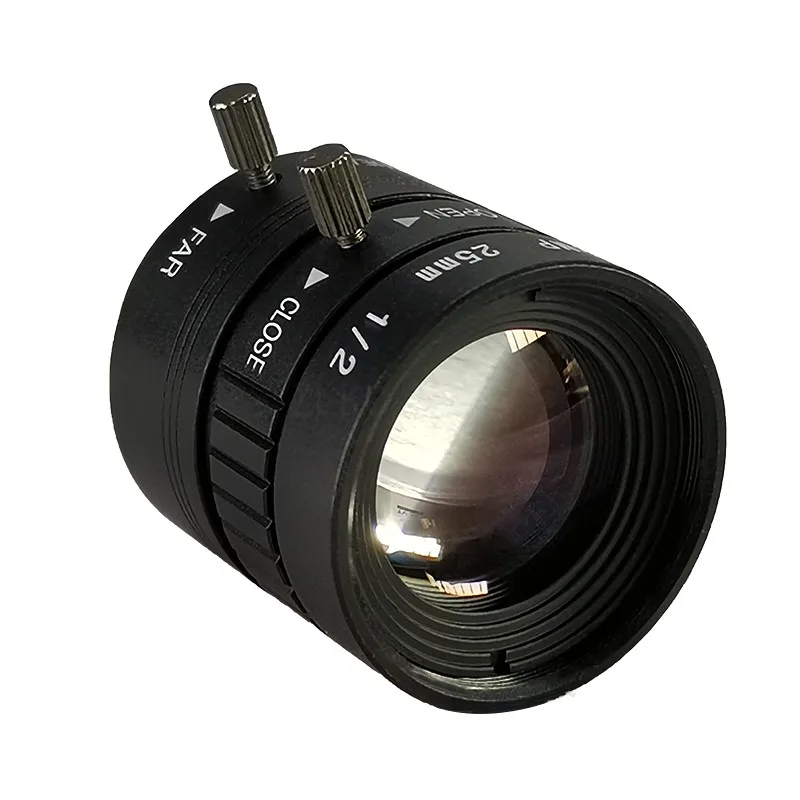 CS Mount 25 мм ручной объектив Iris промышленный с форматом 1/1. 8 "и 3 мегапиксельными