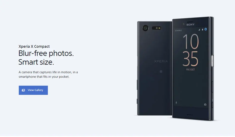 sony Xperia X Compact 3 ГБ 32 ГБ мобильный телефон 4G LTE Snapdragon F5321 4," 23MP 5MP FM Micro SD NFC Смартфон