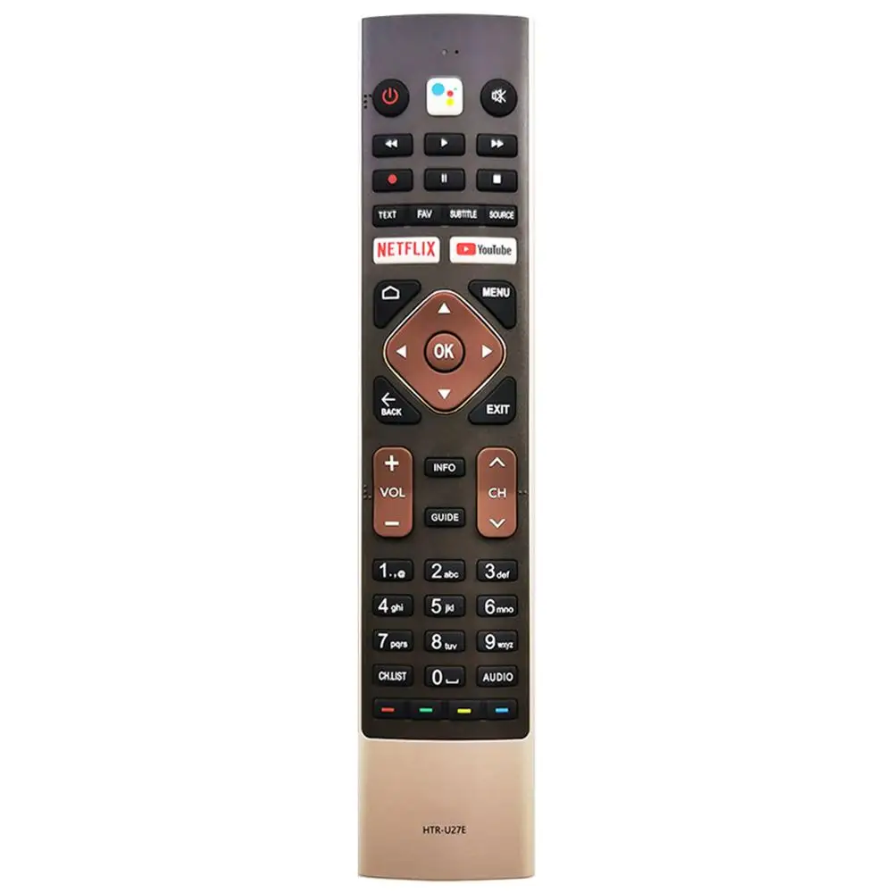 Nuevo mando a distancia para Haier LCD Smart TV HTR-U27E, controlador LE55K6600UG