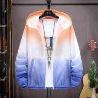 mens coat jacket 2021 summer fashion brand sunscreen clothes thin breathable youth students streets college couples new