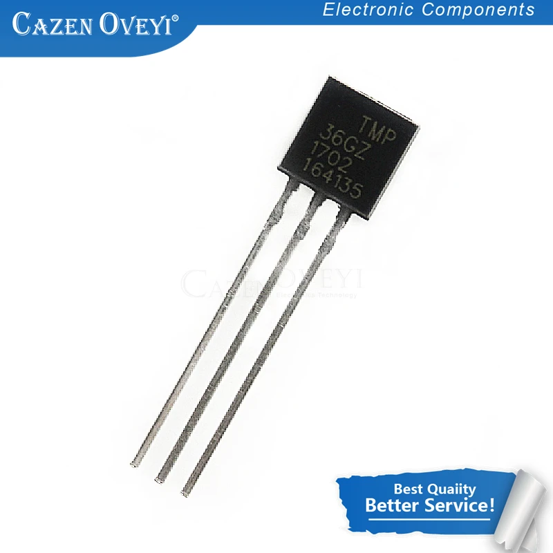 5pcs/lot TMP36GT9Z TO92 TMP36GZ TMP36 TO-92 temperature In Stock
