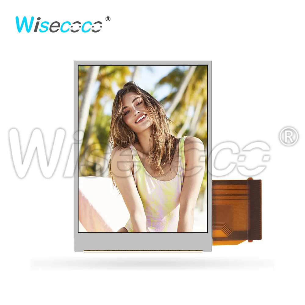 Wisecoco 2.4 inch 240*320 OLED Module LCD Screen Display With Iron Frame For Industry Manufacturing C0240QGLG-T