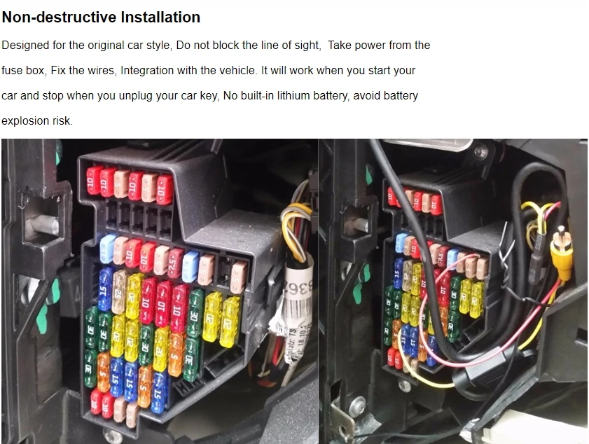 Автомобильный видеорегистратор с Wi-Fi для Great Wall Haval H6 общая модель 2013 2014 2015