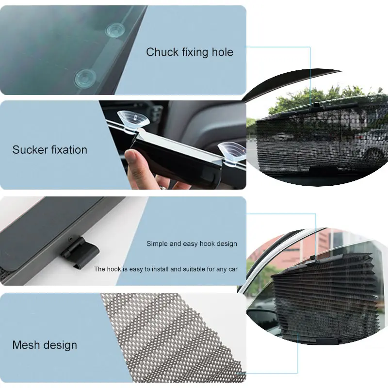 Прямая поставка летний автомобильный солнцезащитный козырек занавеска