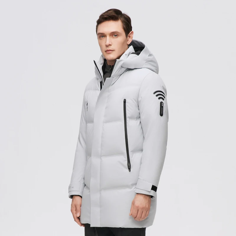BOSIDENG GoreTex пуховик 90% гусиный пух пальто Мужское с капюшоном ветрозащитная