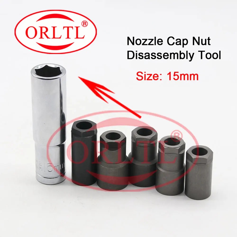 

For Bosch denso delphi caterpillar Fuel Injector Dismantling Diesel NOZZLE CAP tools 14mm 15mm 19mm