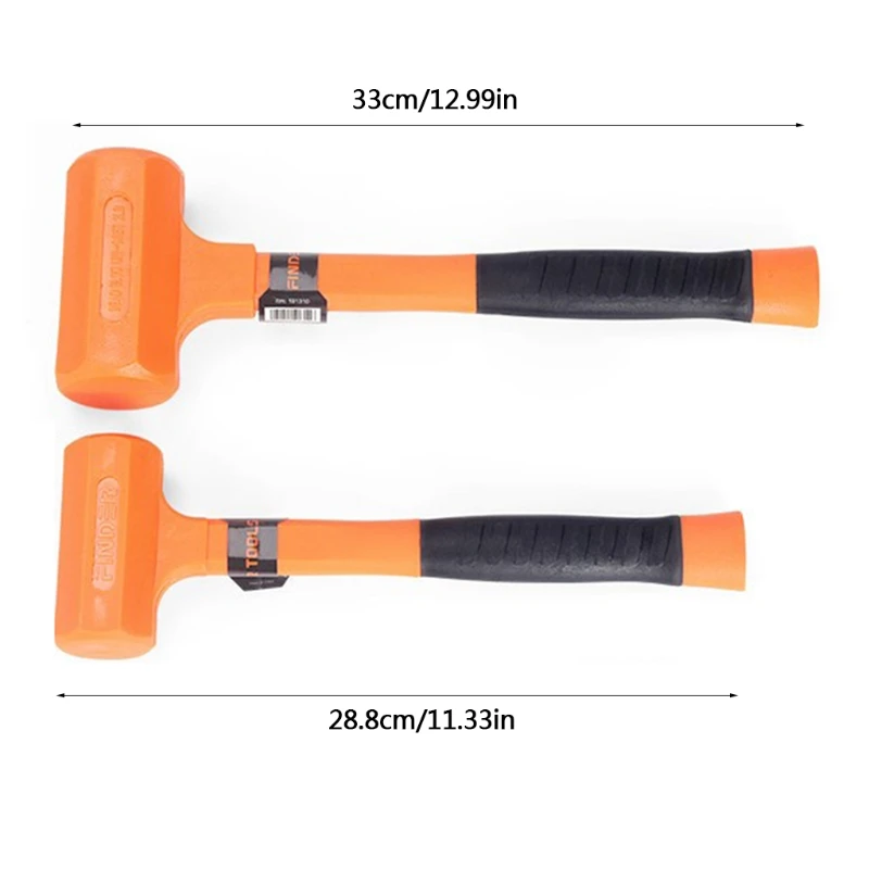 

2021 New Rubber Mallet- Durable Solid Rubber Head for Flooring Woodworking Ergonomic