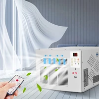 220v mobile small air conditioner refrigerator mini air conditioner mosquito net desktop mini refrigerator pet cooling