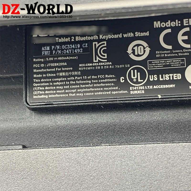 Новая Оригинальная Чешская Bluetooth-клавиатура с фианитом и указательной палочкой