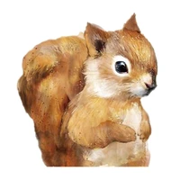 patch patches iron ons squirrel animal stickers for clothes heat tranfer clothing accessories fashion pattern free shipping