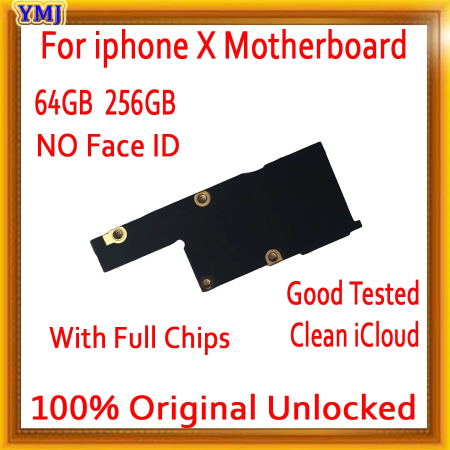 64GB/256G for iPhone 7 Plus 8 Motherboard No Touch ID iphone X XR Tested Good Without Account Plate | Мобильные телефоны и
