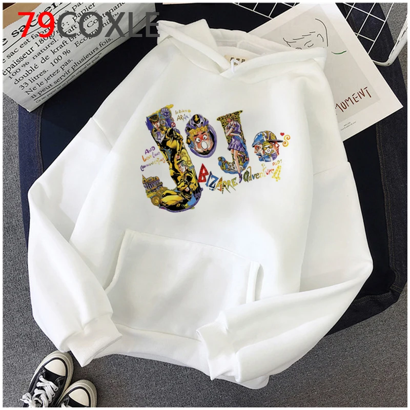 

Jojo Bizarre Adventure hoodies male plus size hip hop men sweatshirts Korea