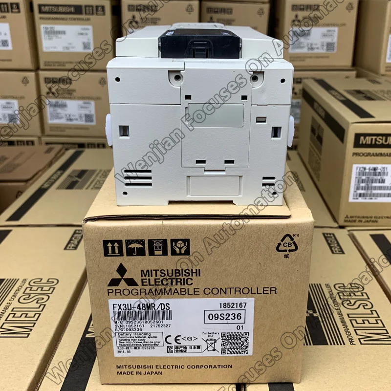 Mitsubishi PLC FX3U-16MR -32MR -48MR -64MR -80MR -128MR -ES-A программируемый модуль контроллера Fx3u Plc |