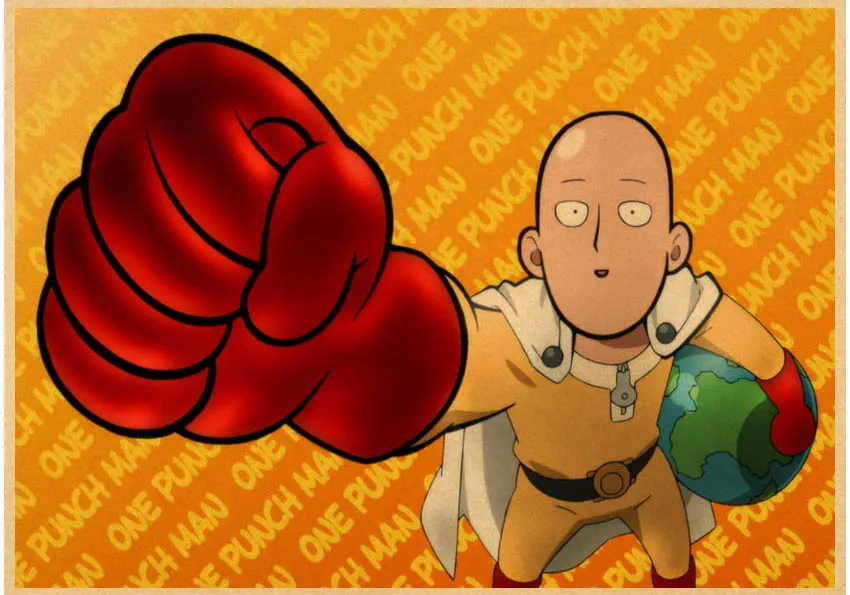 

Плакат One Punch Man