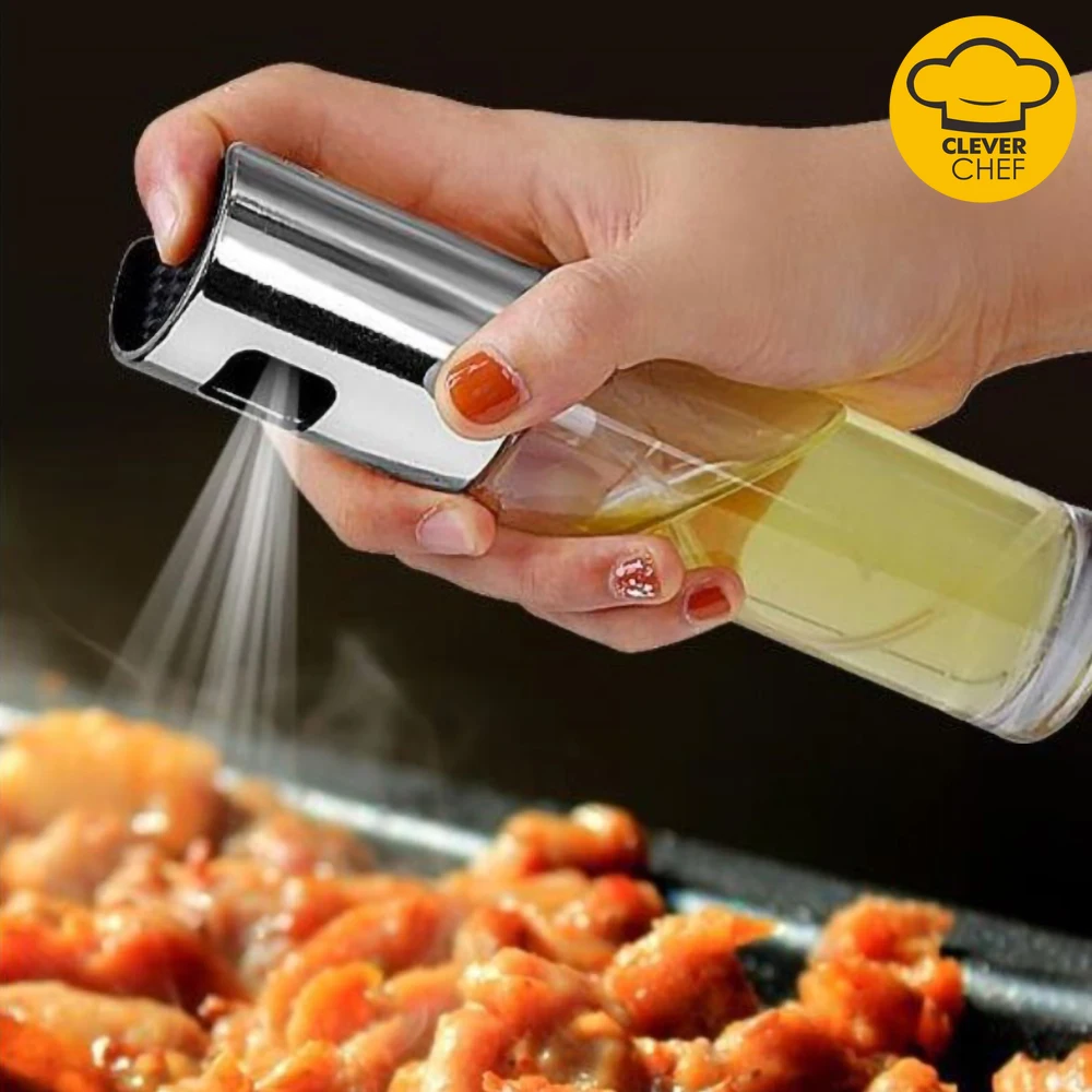 

BBQ Oil Spray Bottle Portable Olive Oil Soy Sauce Vinegar Sprayer Seasonings Injector Bottle Practical Kitchen Barbecue Tool