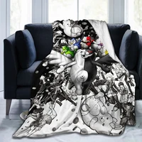 soft sofa blanket cover blanket cartoon cartoon bedding flannel plied sofa bedroom decor for children and adults