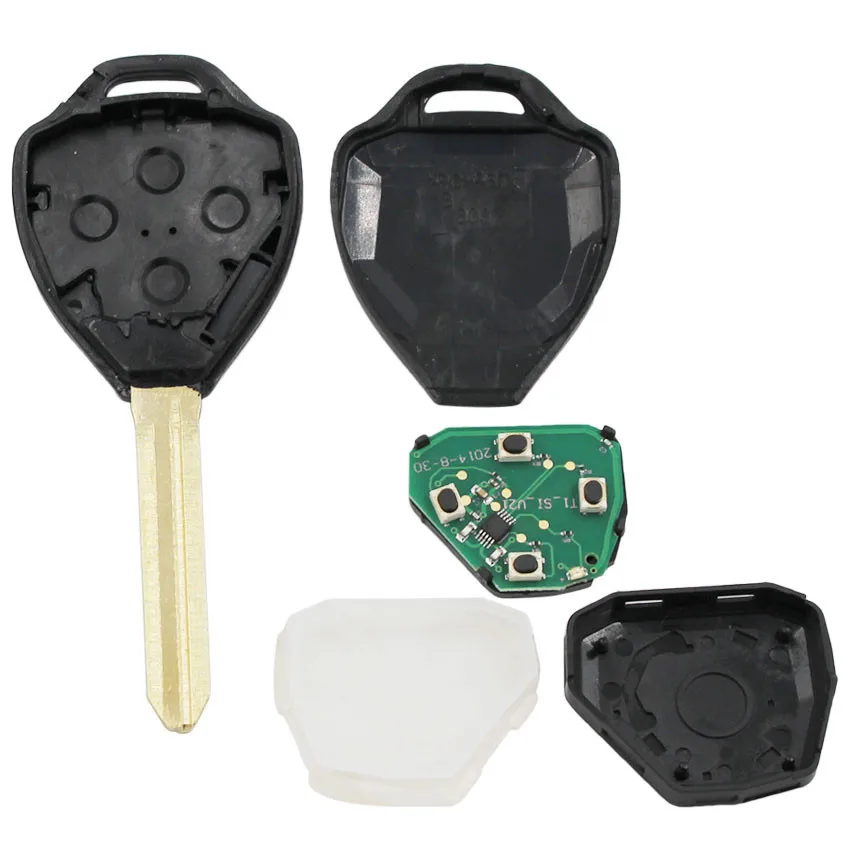 3 кнопки дистанционного ключа 315 МГц с 4D 67 чип внутри для Toyota 2006 2010 TOY43 Blade 2 + 1