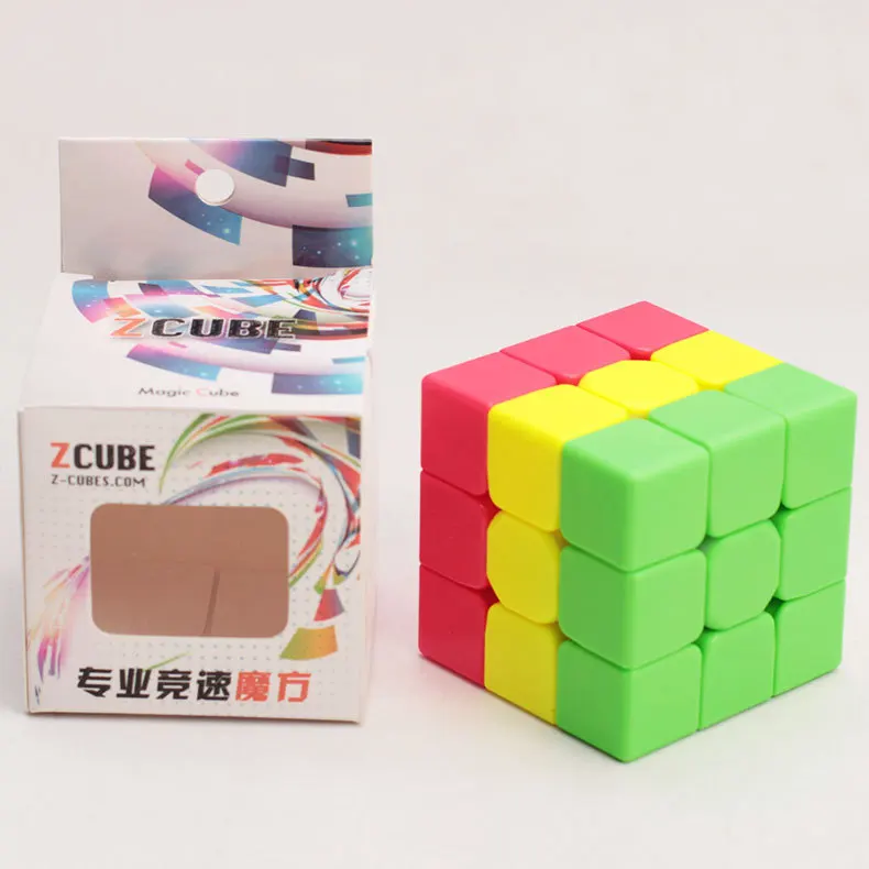 Z CUBE сэндвич 3x3x3 магический куб три шага детский сад цвет оксифилла развивающие