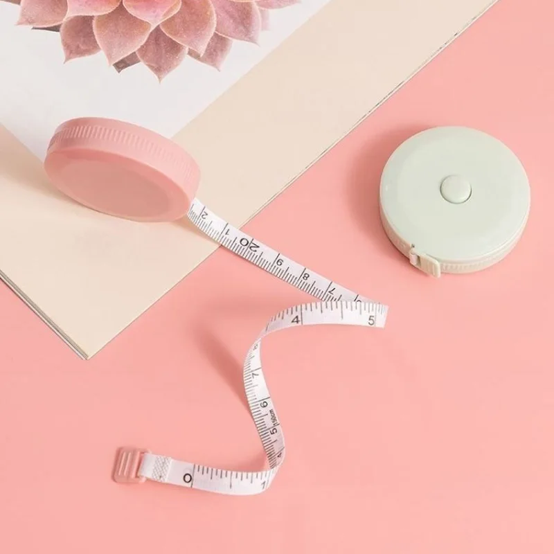 Круглая мини-лента-линейка портного измерительная лента для брелка аксессуар