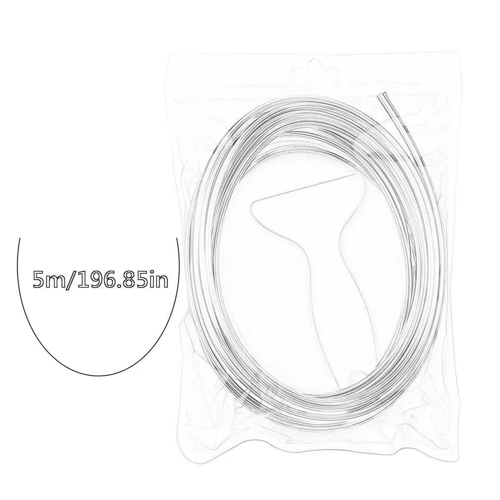 

Super Flexible 5M Car Interior Moulding Trim Strip Door Gap Edge Moulding Trim Universal Decorative Line Auto Accessorie CSV