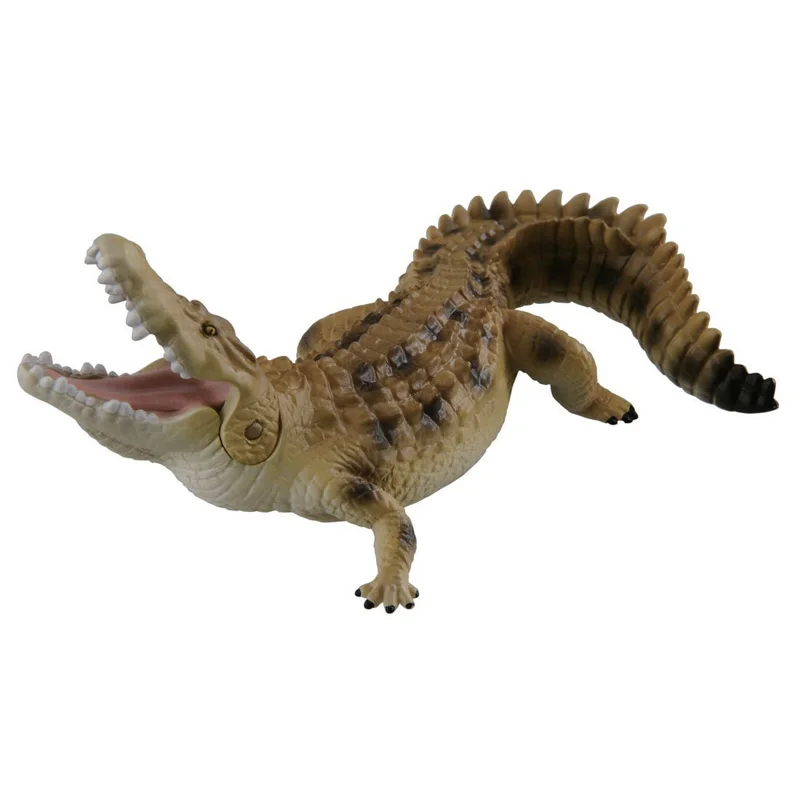 Takara Tomy ANIA Animal Advanture AS 32 морской крокодил дикая фигурка ABS детские развивающие
