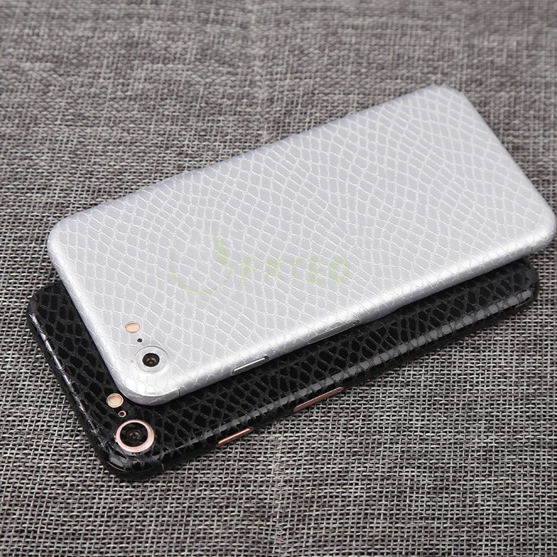 Luxury Snake Skin Texture Back Films Sticker For iPhone 6 6S X 7 8 Plus Full Cover Decal Phone Body Scratch Proof Adhesive |
