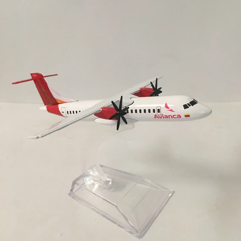 JASON TUTU модель самолета Модель 16 см Колумбия авиа ATR 600 Литые металлические