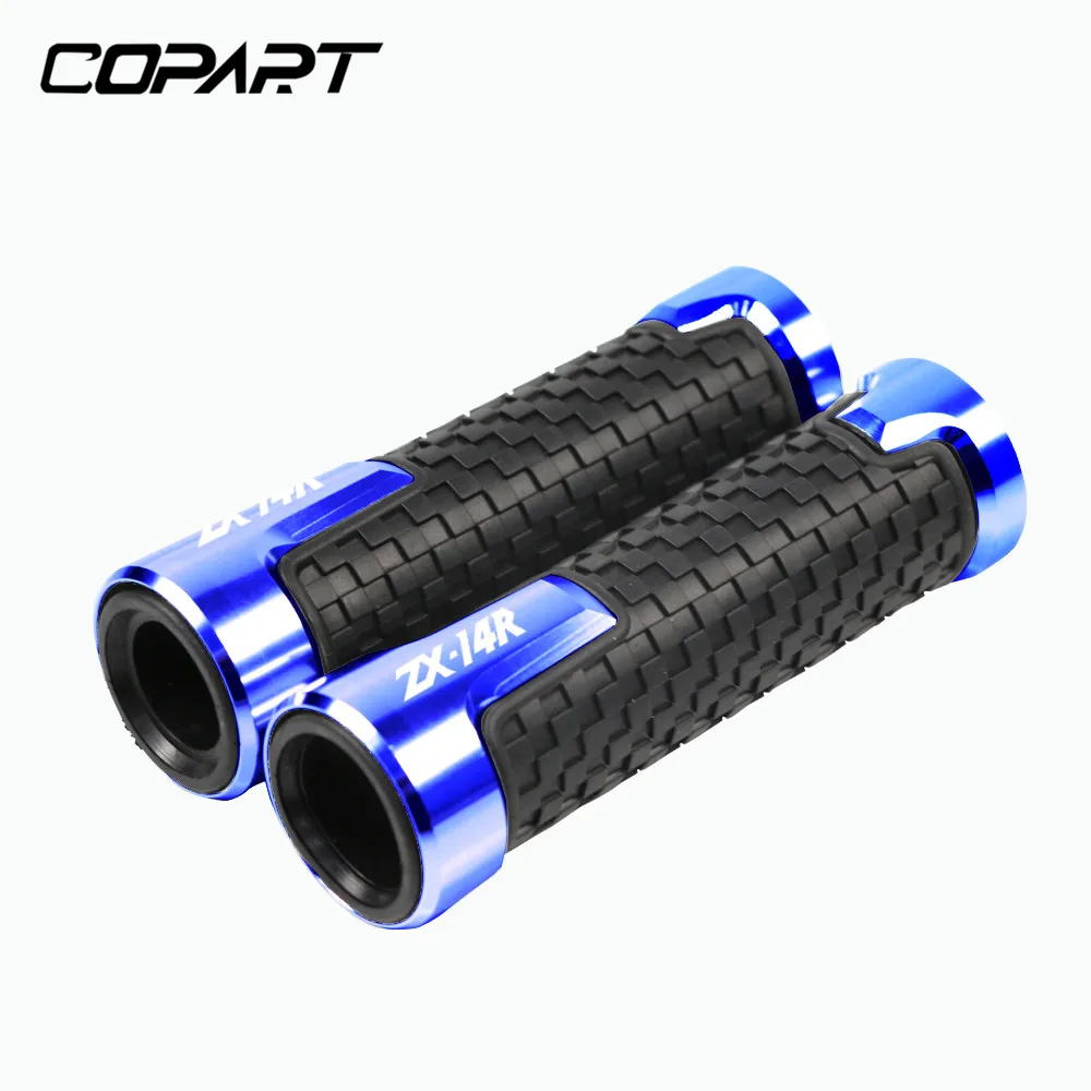 

Motorcycle Universal 7/8''22MM Rubber Handlebar Grips Hand Guard Grip Ends Handle Bar For Kawasaki ZX14R ZX-14R ZX 14R All Years